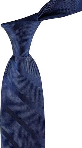 Tommy Hilfiger Men's Classic Textured Tonal Stripe Necktie in Saudi Arabia