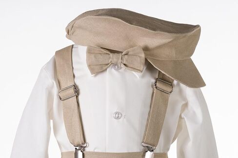 Tuxgear Boys Linen Knickerbocker Outfit with Pageboy Hat in Saudi Arabia