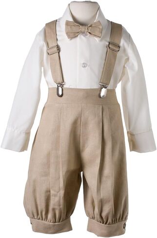 Tuxgear Boys Linen Knickerbocker Outfit with Pageboy Hat in Saudi Arabia