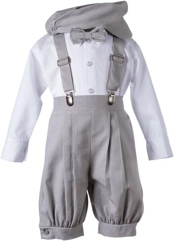 Tuxgear Boys Linen Knickerbocker Outfit with Pageboy Hat in Saudi Arabia