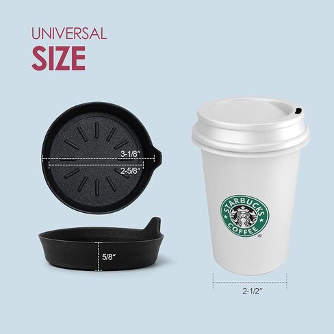 Car Coasters for Cup Holder Silicone Car Cup Holder Coasters Pack of 2 in Saudi Arabia