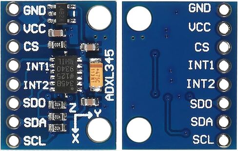 4 قطع GY-291 ADXL345 3-Axis Digital Acceleration of Gravity Tilt Module IIC/SPI Transmission for Arduino (4) in Kuwait