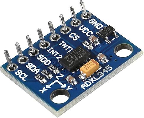 4 قطع GY-291 ADXL345 3-Axis Digital Acceleration of Gravity Tilt Module IIC/SPI Transmission for Arduino (4) in Kuwait
