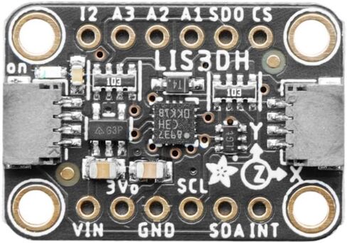 مقياس تسارع ثلاثي المحاور Adafruit LIS3DH (+-2 جم/4 جم/8 جم/16 جم) [ADA2809] in Saudi Arabia