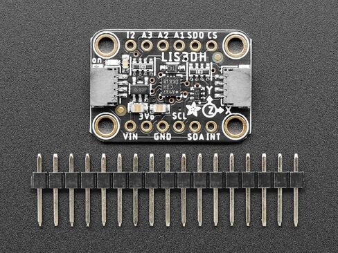 مقياس تسارع ثلاثي المحاور Adafruit LIS3DH (+-2 جم/4 جم/8 جم/16 جم) [ADA2809] in Saudi Arabia