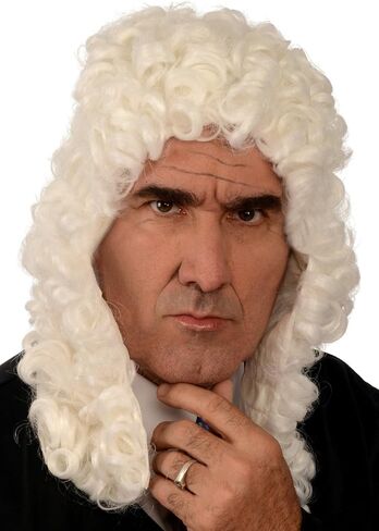 شعر مستعار لزي الكنغر - شعر مستعار للقاضي الاستعماري؛ أبيض in Kuwait