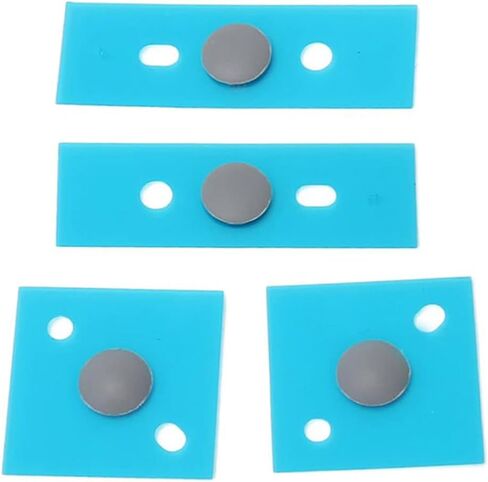 WESAPPINC Laptop Rubber Feet Replacement for Microsoft Surface Laptop 3rd/4th/5th Generation Anti Slip Laptop Foot Pads (Black) in Saudi Arabia