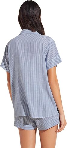 Eberjey Women's Nautico Shortie PJ Set in Kuwait