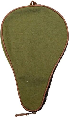 Hide & Drink, Water Resistant Canvas Ping Pong Paddle Case/Professional/Table Tennis/Bag/Protector/Pouch/Travel, Handmade Includes 101 Year Warranty :: Olive in Saudi Arabia