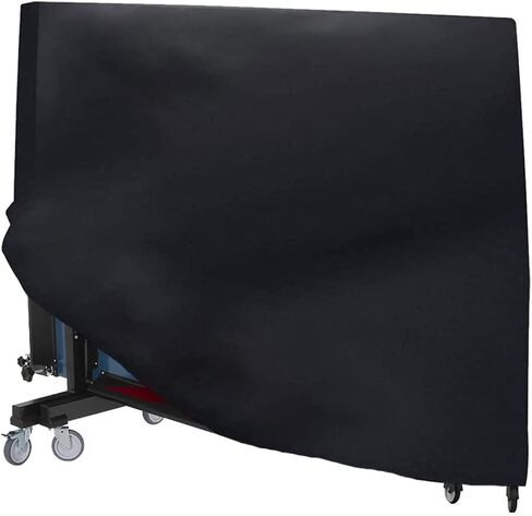 Table Tennis Table Cover Outdoor Indoor Foldable Ping Pong Table Protector Waterproof Dustproof Folding Table Tennis Table Storage Covers (420D Oxford Fabric) in Kuwait