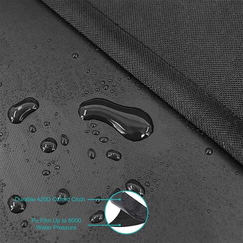 Table Tennis Table Cover Outdoor Indoor Foldable Ping Pong Table Protector Waterproof Dustproof Folding Table Tennis Table Storage Covers (420D Oxford Fabric) in Kuwait