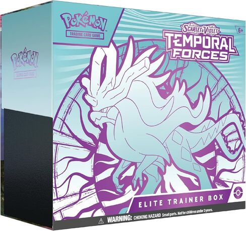 POKEMON TCG: Scarlet and Violet: Temporal Forces: Elite Trainer Box: Walking Wake in Saudi Arabia