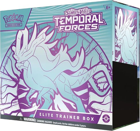 POKEMON TCG: Scarlet and Violet: Temporal Forces: Elite Trainer Box: Walking Wake in Saudi Arabia