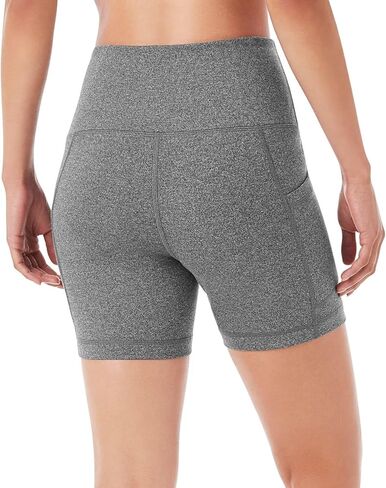 شورت الدراجة المرتفع اليومي للسيدات من Member's Mark (الولايات المتحدة، ألفا، صغير، عادي، عادي، فحمي منقط) in Kuwait