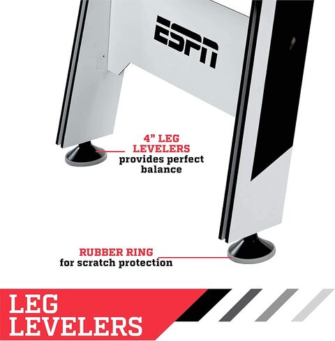ESPN Air Hockey Multiple Styles Game Tables, Indoor Arcade Gaming Sets with Electronic Score Systems, Perfect for Family Game Rooms in Saudi Arabia