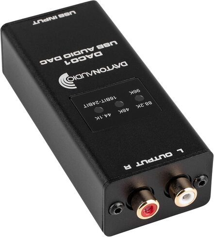 Dayton Audio DAC01 USB Audio DAC 24-bit/96 kHz RCA Output in Saudi Arabia