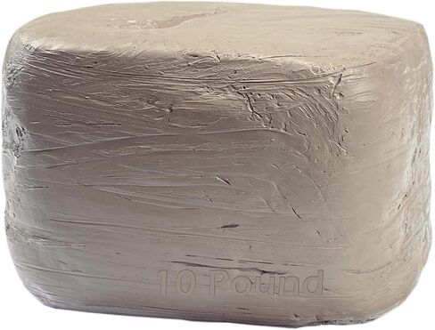 ReArt Air-Dry Clay 15LB wih 3 Colors White, Gray & Terra Cotta 5lb Each- Ideal for Beginners and Advanced Sculptors All-Purpose Modeling Clay (White, Gray & Terra Cotta) in Kuwait