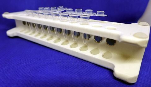 Magnetic Rack for DNA, RNA Purification; for 100-250 microliter PCR Tubes (Removable Magnets, 16 Tubes) in Saudi Arabia