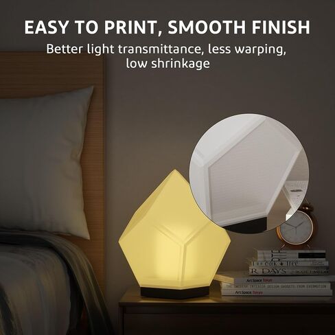 ELEGOO Rapid PETG Filament 1.75 مم أسود 2 كجم، سرعة عالية 30-600 مم/ثانية دقة أبعاد الطابعة ثلاثية الأبعاد +/- 0.02 مم، بكرة من الورق المقوى 1 كجم (2.2 رطل) تناسب معظم طابعات FDM ثلاثية الأبعاد in Saudi Arabia