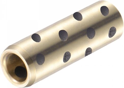 uxcell Sleeve Bearings 8mm Bore 15mm OD 24mm Length Wrapped Oilless Bushings Brass Graphite 2pcs in Saudi Arabia