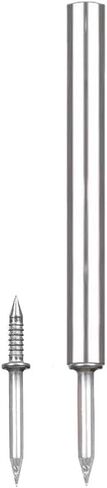 100PCS Double Head Skirting Seamless Nails - Double Head Skirting Nails, Veneer Concealment Nails for Home Decor, Woodwork, Furniture and Construction, Outdoor and Indoor Domestic Use in Saudi Arabia