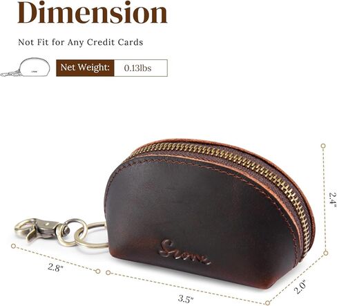 S-ZONE Leather Crossbody Bag for Women with Small Leather Coin Purse in Saudi Arabia