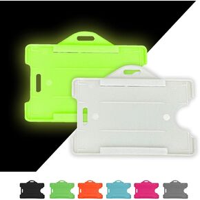 2 حزمة - حامل بطاقة بطاقة بطاقة Molin Green Open Card Card حامل شارة in Kuwait