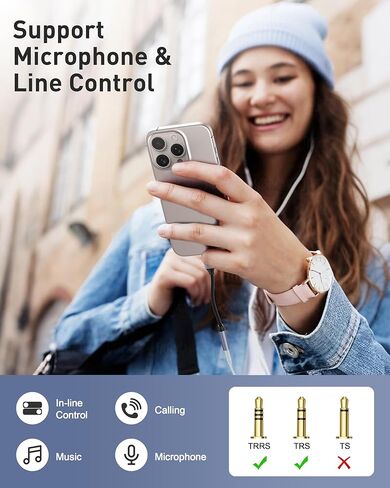 Benfei USB C إلى محول مقبس الصوت مع مجموعة شرائح DAC ، USB-C إلى 3.5 ملم سماعة رأس أنثى متوافقة مع iPhone 15 Pro Max/15 Pro/15 ، Samsung Galaxy S24/S23/S22/S21 Ultra ، IPAD Pro ، Pixel 8 Pink Pink in Kuwait