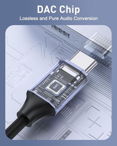 Benfei USB C إلى محول مقبس الصوت مع مجموعة شرائح DAC ، USB-C إلى 3.5 ملم سماعة رأس أنثى متوافقة مع iPhone 15 Pro Max/15 Pro/15 ، Samsung Galaxy S24/S23/S22/S21 Ultra ، IPAD Pro ، Pixel 8 Pink Pink in Kuwait