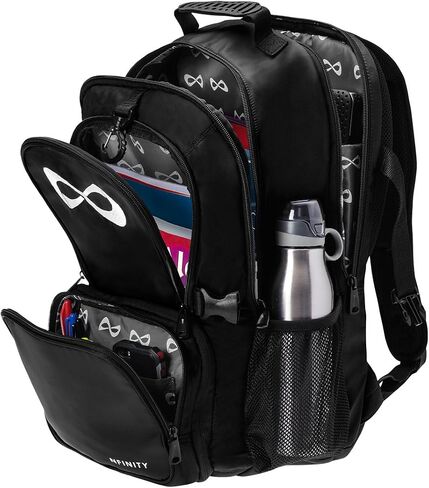 Nfinity Classic Cheer Backpack For Cheerleading - Backpack With Detachable Purse and Laptop Sleeve - Lightweight Backpack for Travelling - Sports Backpack for Cheerleaders (Teal) in Kuwait