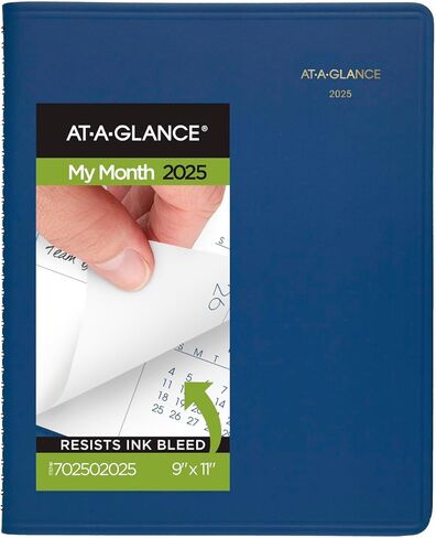 AT-A-GLANCE 2026 Planner, Monthly, 15-Month, 9" x 11", Large, Red (702501326) in Kuwait