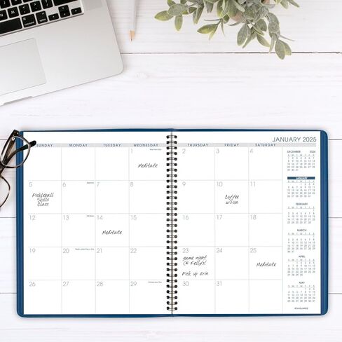 AT-A-GLANCE 2026 Planner, Monthly, 15-Month, 9" x 11", Large, Red (702501326) in Kuwait