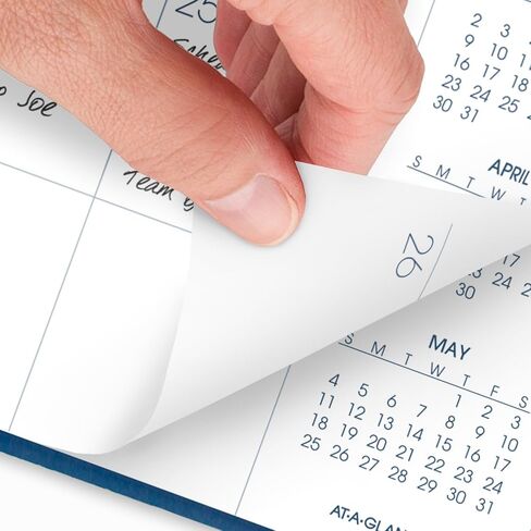 AT-A-GLANCE 2026 Planner, Monthly, 15-Month, 9" x 11", Large, Red (702501326) in Kuwait