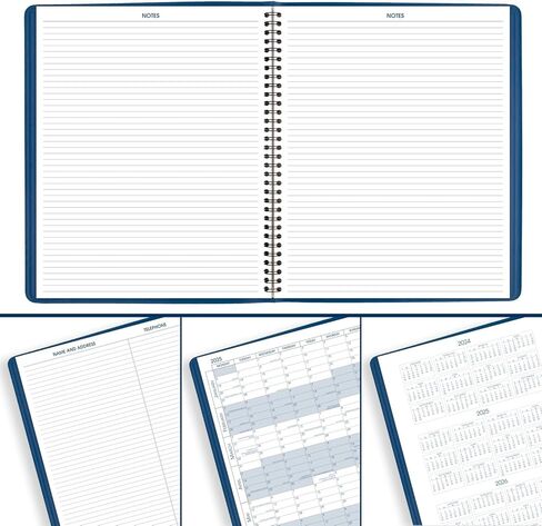 AT-A-GLANCE 2026 Planner, Monthly, 15-Month, 9" x 11", Large, Red (702501326) in Kuwait