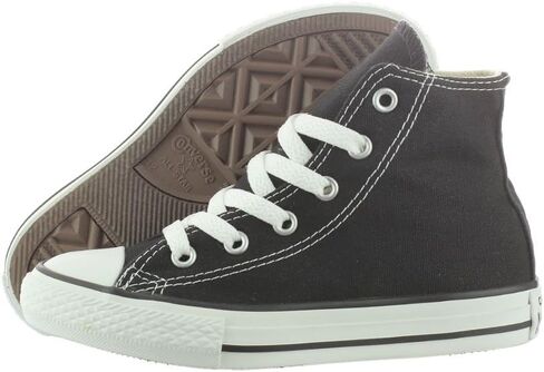 Converse Baby Chuck Taylor All Star Canvas High Top Sneaker, Optical White, 3 M US in Saudi Arabia