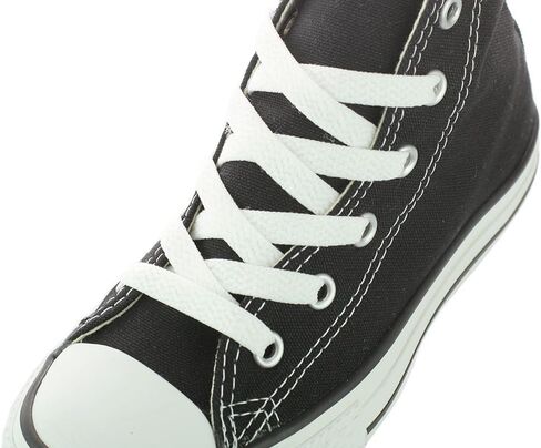 Converse Baby Chuck Taylor All Star Canvas High Top Sneaker, Optical White, 3 M US in Saudi Arabia