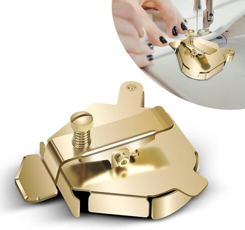 Trovease Magnetic Seam Guide for Sewing Machine, Heavy Duty 3X Stronger Magnet Universal Fit for Metal Machines, Quilting & Straight Stitch and Rounded Hem Tool Silver in Saudi Arabia
