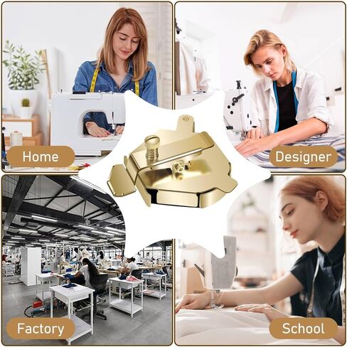Trovease Magnetic Seam Guide for Sewing Machine, Heavy Duty 3X Stronger Magnet Universal Fit for Metal Machines, Quilting & Straight Stitch and Rounded Hem Tool Silver in Saudi Arabia