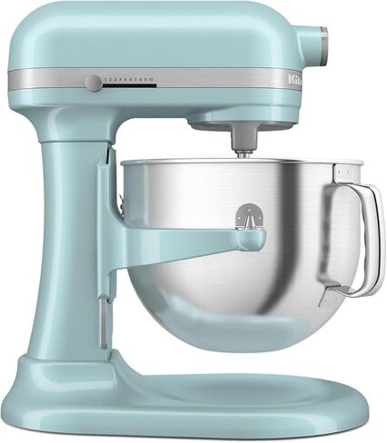 Kitchenaid® 7 Quart Bowl-Lift Stand Mixer ، Contour Silver & KDF7B Double Flex Edge Beater لمخاليط محاكمة صفيحة ، فضية in Saudi Arabia