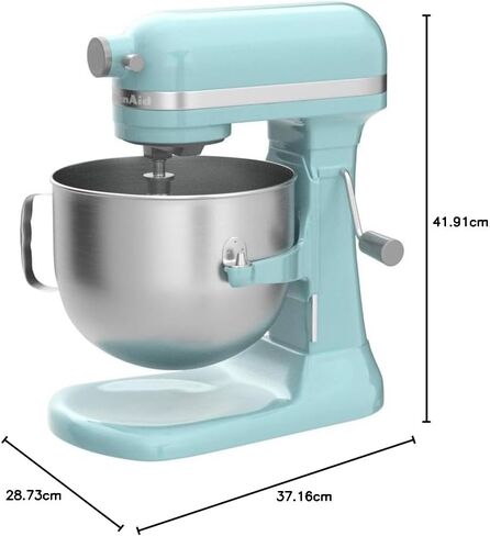 Kitchenaid® 7 Quart Bowl-Lift Stand Mixer ، Contour Silver & KDF7B Double Flex Edge Beater لمخاليط محاكمة صفيحة ، فضية in Saudi Arabia