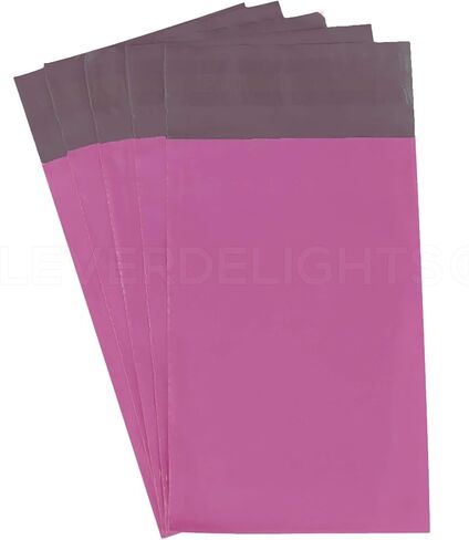 CleverDelights Magenta Poly Mailers - 6" x 9" - 100 Pack - Premium Self-Adhesive Shipping Bags in Saudi Arabia