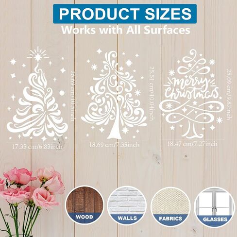 Mayjoydiy 3pcs Angel Wings stencil 11.7 × 8.3inch ريشة الستنسل مع فرشاة الطلاء قابلة لإعادة الاستخدام Angel Devil Wings stencil on Art Craft Canvas Wall Fabric in Saudi Arabia