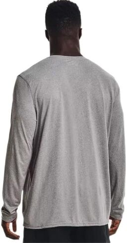 Under Armour Men's Locker 2.0 Long Sleeve Shirt Black | Silver 2XL in Kuwait