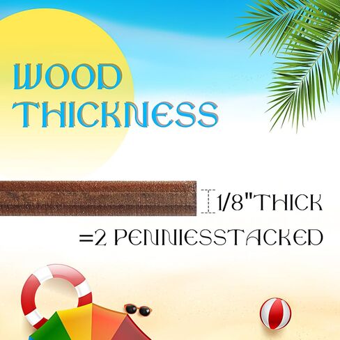 Sratte 8 Pcs Wood Surfboard Blanks Surf Boards for Decorating Unfinished Surfboard Wall Cutouts DIY Wood Craft Sign for Art Creation Graffiti Painting Home Hanging Decoration (13.78 x 5.51 Inches) in Saudi Arabia