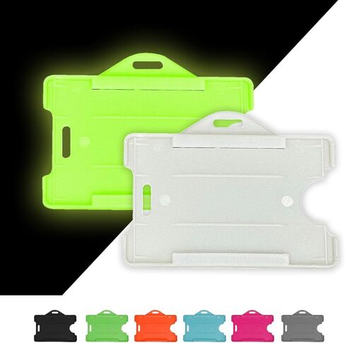 2 حزمة - حامل بطاقة بطاقة بطاقة Molin Green Open Card Card حامل شارة in Kuwait