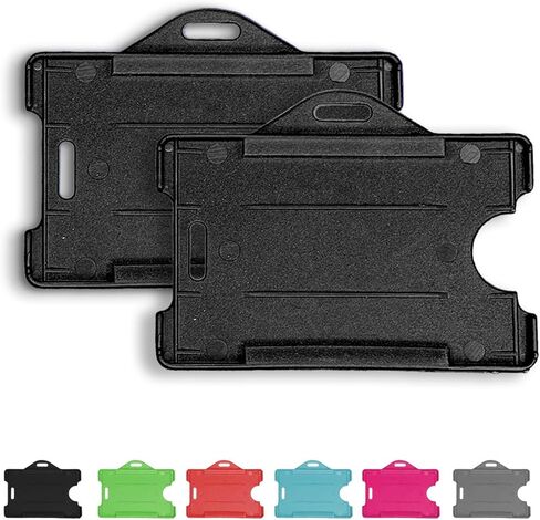 2 Pack - Molin Green Open Face Card Holder ID Card Holder Badge Holder in Saudi Arabia