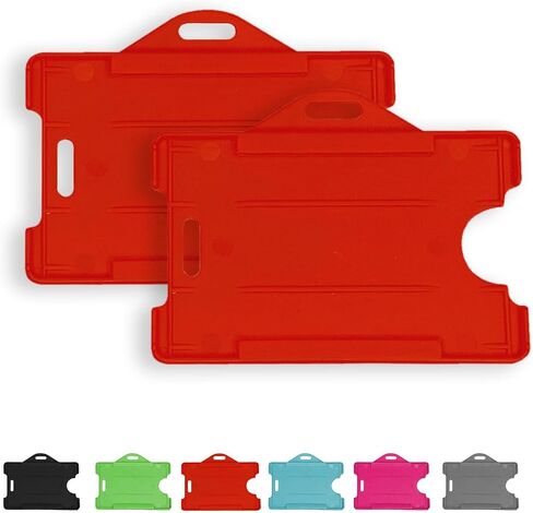 2 Pack - Molin Green Open Face Card Holder ID Card Holder Badge Holder in Saudi Arabia