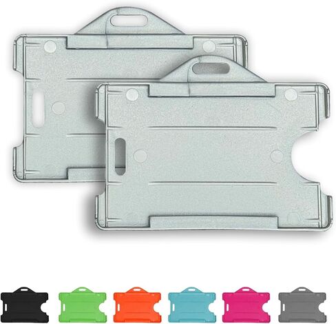 2 Pack - Molin Green Open Face Card Holder ID Card Holder Badge Holder in Saudi Arabia