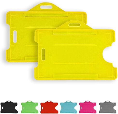 2 Pack - Molin Green Open Face Card Holder ID Card Holder Badge Holder in Saudi Arabia