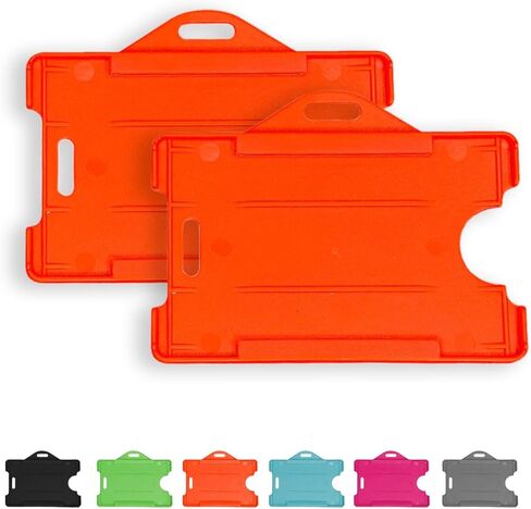 2 Pack - Molin Green Open Face Card Holder ID Card Holder Badge Holder in Saudi Arabia
